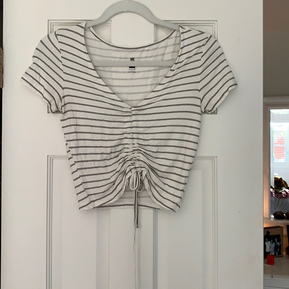 PacSun Cinch Crop Top